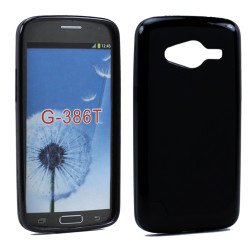 Samsung Galaxy Avant G386 TPU Gel Soft Case (Black)
